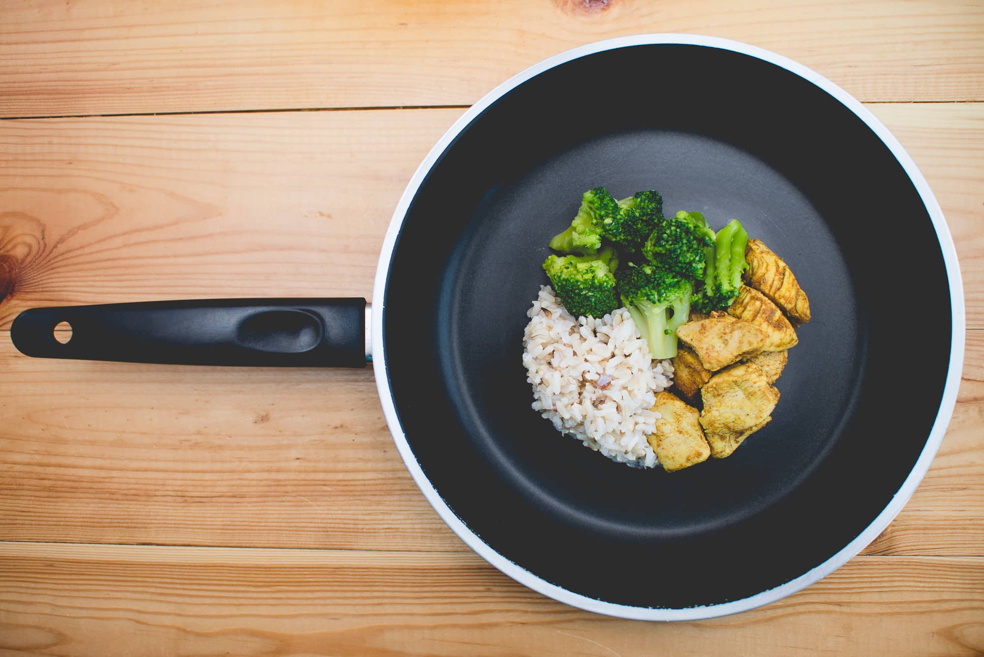 Chicken Curry in Frying pan