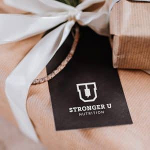 Stronger U gift tag