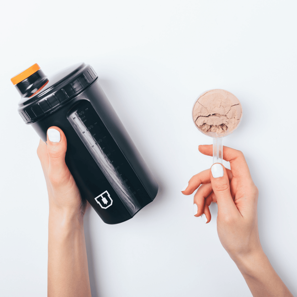Protein Powder with protein shaker