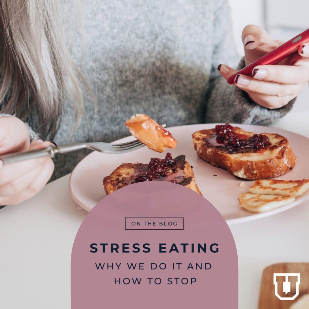 Stress eating why we do it and how to stop image of food