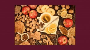 Fall Fruit on Harvest Table