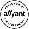 Reviewed By Allyant For Accessibility Badge White 2