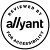 Reviewed by Allyant for Accessibility Badge