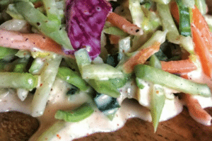 High Protein Southwest Coleslaw