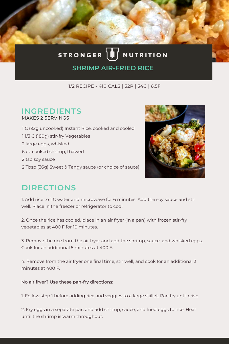 Shrimp Air Fried Rice