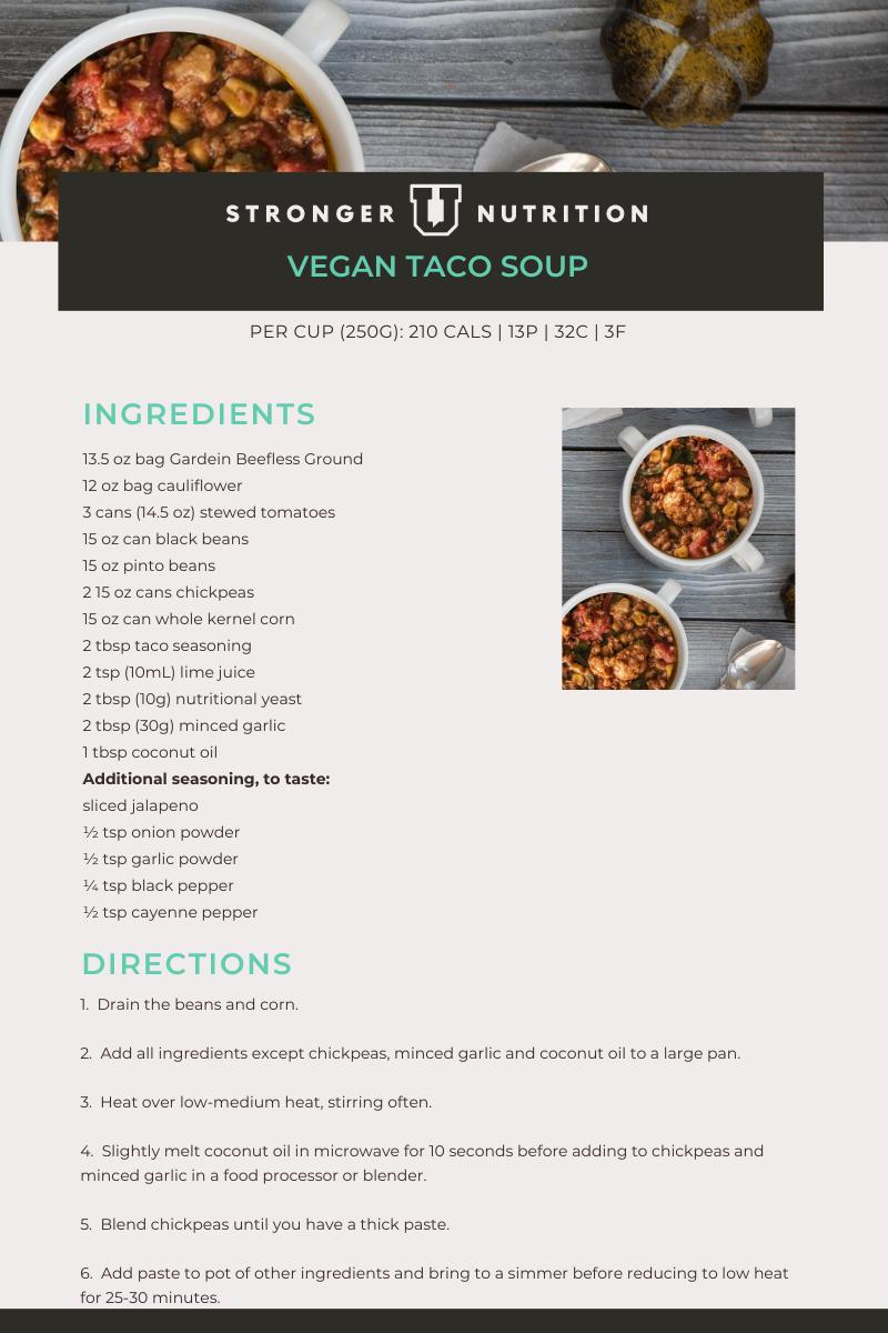 Vegan Taco Soup