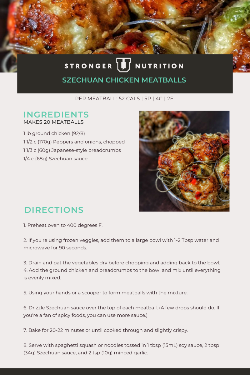 Szechuan Chicken Meatballs (1)